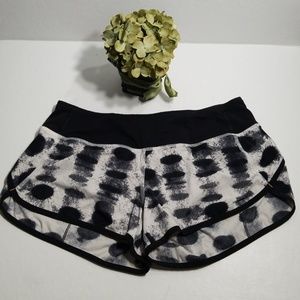 Lululemon Speed Shorts Seaside Dot Size 8